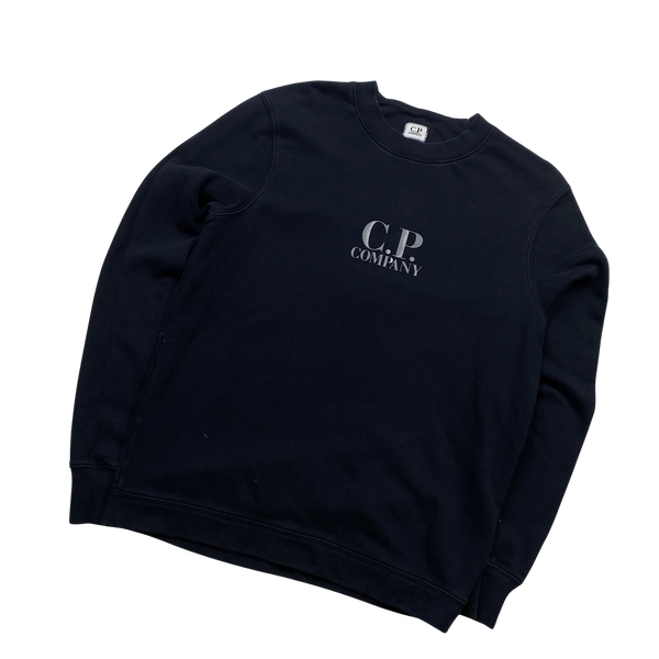 CP Company Spellout Cotton Crewneck - Medium