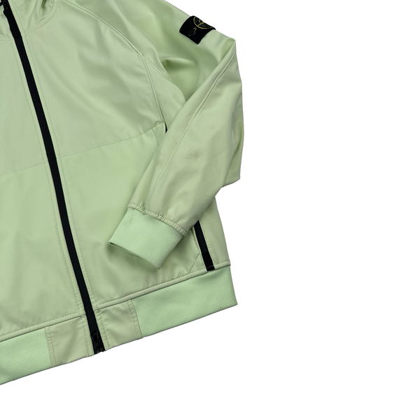 Stone Island 2023 Mint Light Soft Shell R eDye Technology Jacket - Small