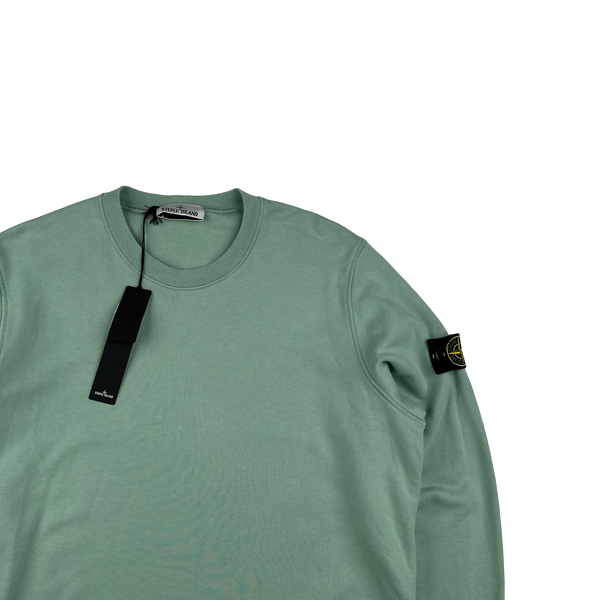 Stone Island 2024 Mint Green Crewneck Jumper - XL