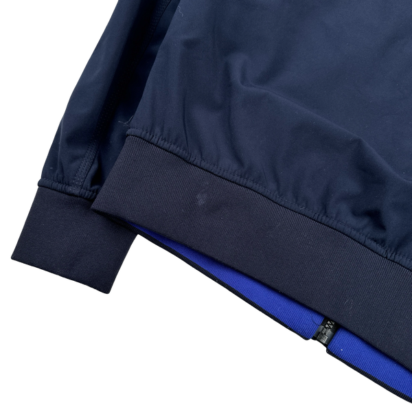 Stone Island 2012 Navy Fleece Lined Soft Shell R Jacket - XL