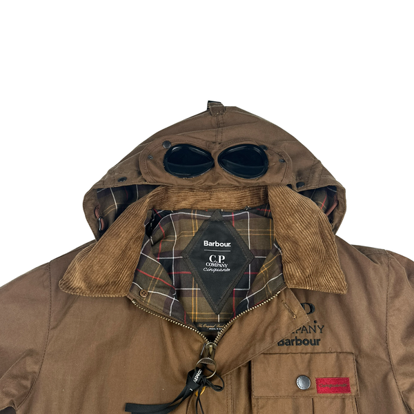 CP Company Barbour ミリタリージャケット ブラウン C.P. Company - CP Company Barbour ミリタリージャケット ブラウンの