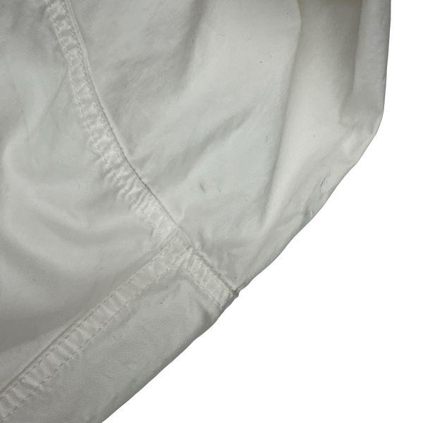 Stone Island 2021 White Multi Pocket Smock - Small