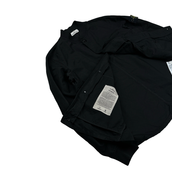 Stone Island 2019 Black David TC Bomber Jacket - Large