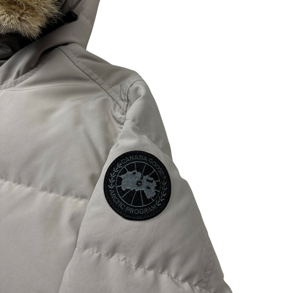 Canada Goose Rare Black Label Limestone Carson Parka Jacket - XL