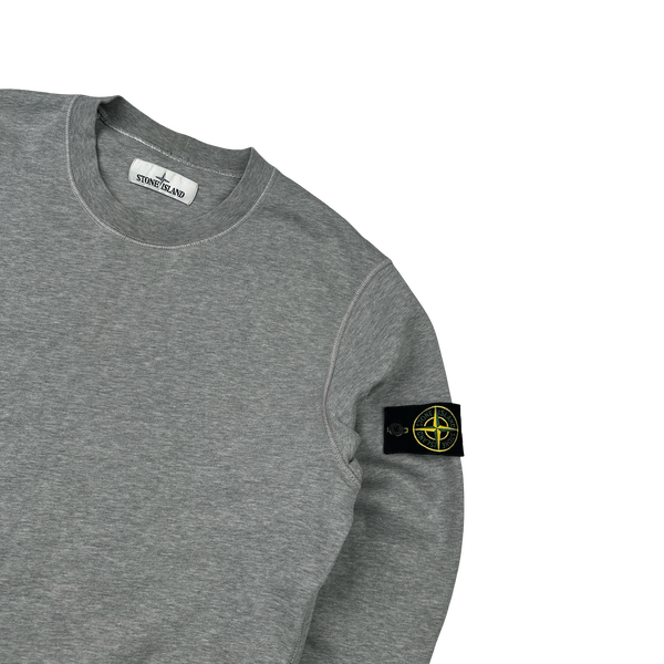 Stone Island 2020 Grey Crewneck Sweatshirt - Medium