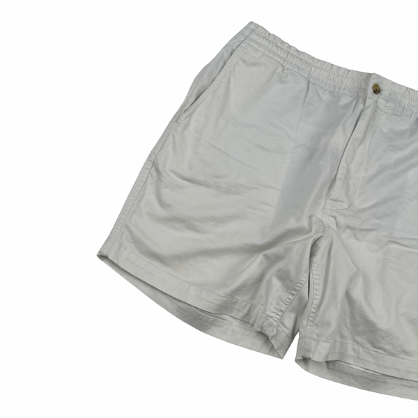Ralph Lauren White Cotton Shorts - XL