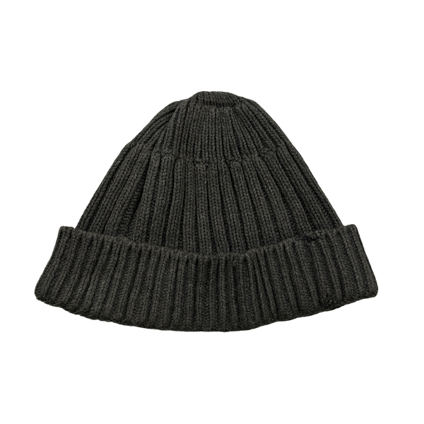 Stone Island 2011 Grey Ribbed Wool Beanie