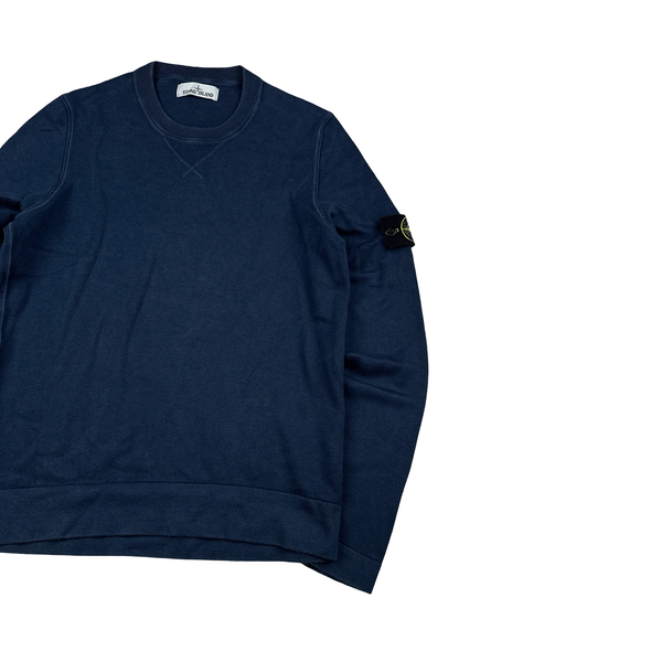 Stone Island 2017 Navy Crewneck Jumper - Medium