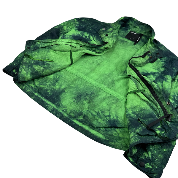 Nemen Tie Dye Green Zipped Jacket - Large