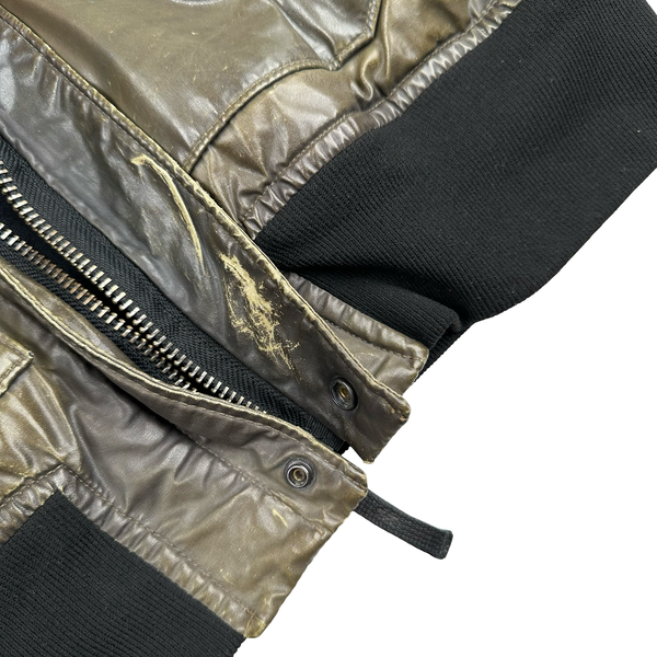 Stone Island 2011 Khaki Waxed ICE 2 Jacket - Large