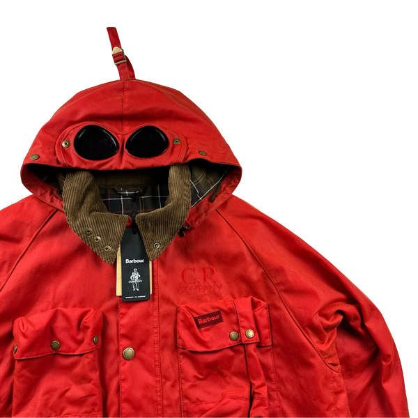 CP Company x Barbour Multi Pocket 500 Mille Waxed Jacket - XL