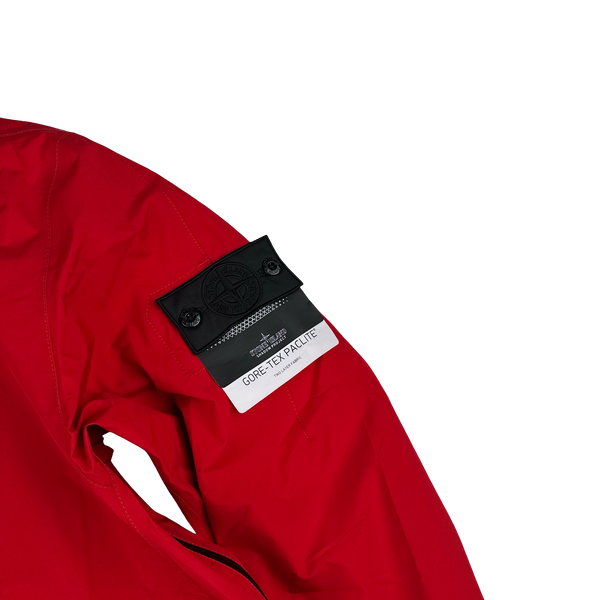 Stone Island 2020 Red Shadow Project Gore Tex Paclite Jacket - Medium
