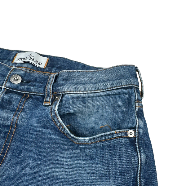 Stone Island 2016 Blue Slim Fit Denim Jeans - 30"
