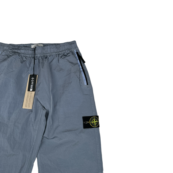 Stone Island 2024 Blue Nylon Metal Econyl Trousers - 29" &  31"