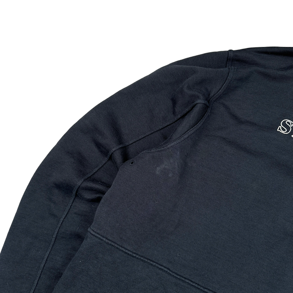 Stone Island Marina Black Cotton Multi Pocket Hoodie Jumper - 3XL