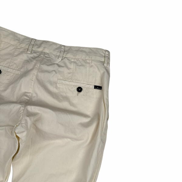 Stone Island 2013 Slim Fit Cream Trousers - 32"