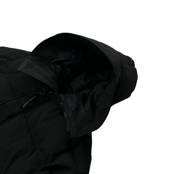 Canada Goose Black Macmilan Parka Jacket - Small