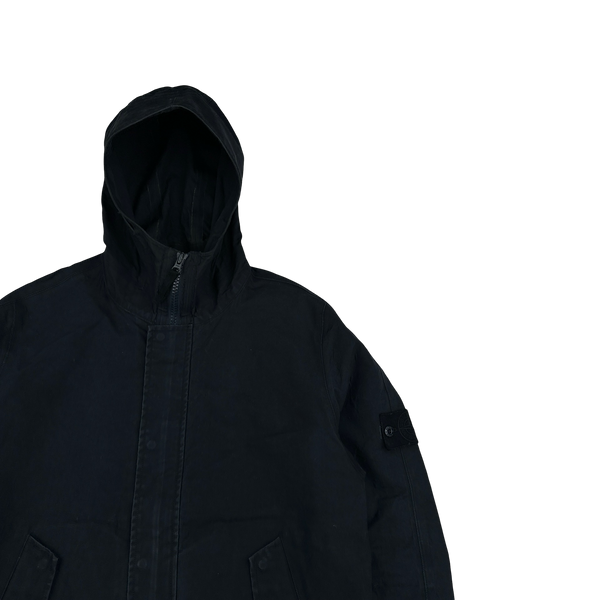 Stone Island 2014 Navy 3L Ghost Performance Cotton Jacket - Medium