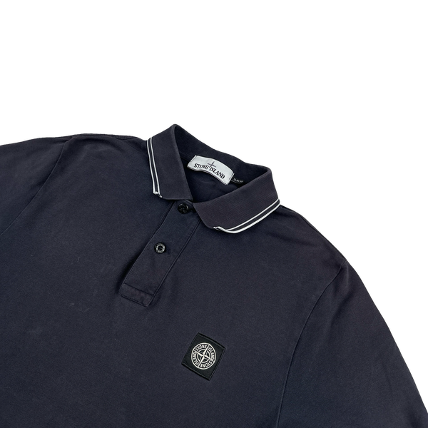 Stone Island 2018 Charcoal Polo Shirt - Large