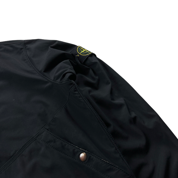 Stone Island 2012 Black Fleece Lined Soft Shell R Jacket - XL
