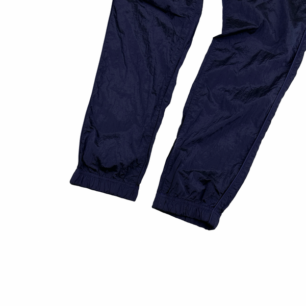 Stone Island 2022 Blue Econyl Nylon Metal Trousers - Small