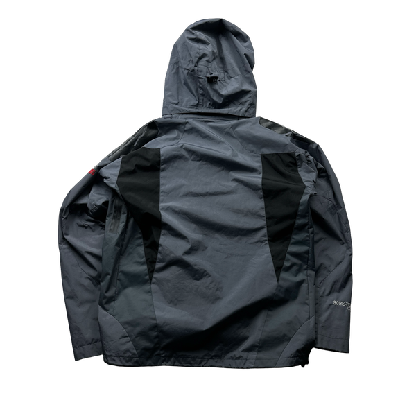 North Face Summit Series Grey Waterproof Gore-Tex Hooded Jacket - Medium
