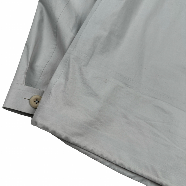 Ten C Lightweight Buttoned Neck Anorak Cotton Jacket - Large