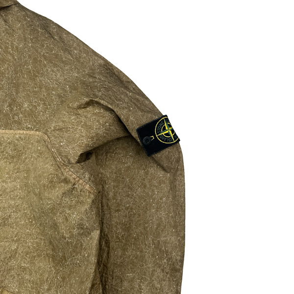 Stone Island 2002 Polyamide Paper Vintage Field Jacket - XXL