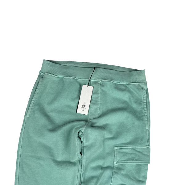 CP Company Green Cotton Lens Viewer Joggers - Medium
