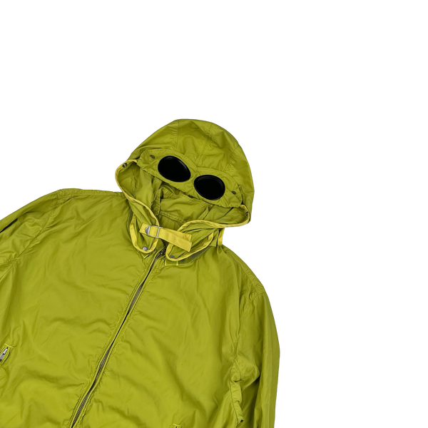 CP Company 2009 Lime Nylon Goggle Jacket - XL