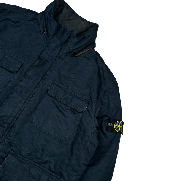 Stone Island 2011 Navy David OVD Field Jacket - 3XL