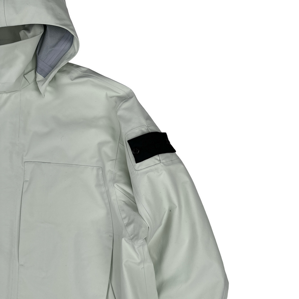 Stone Island Shadow Project Off White Gore Tex Trench Coat Parka - Medium