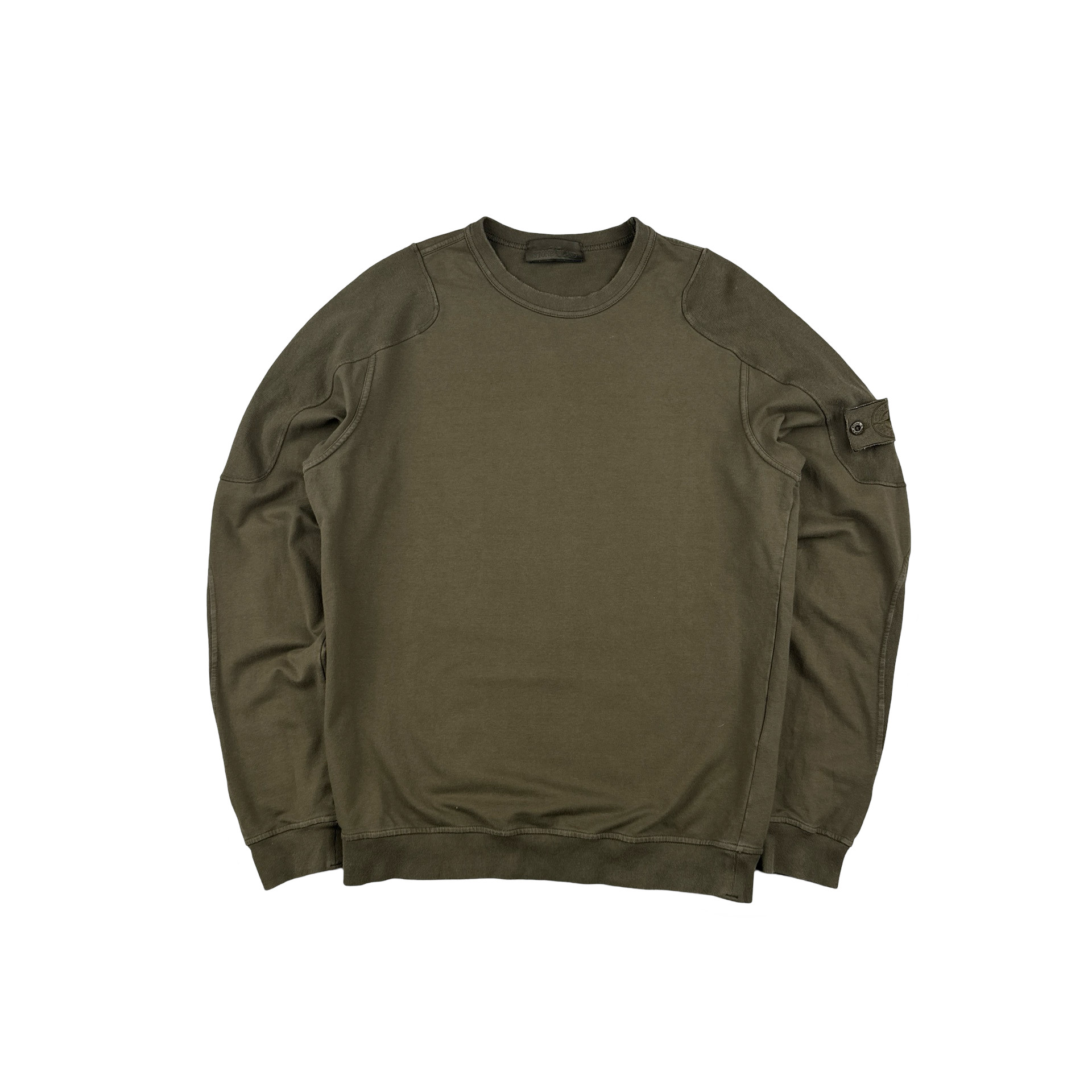 Stone Island Khaki Ghost Piece Hoodie Stone Island