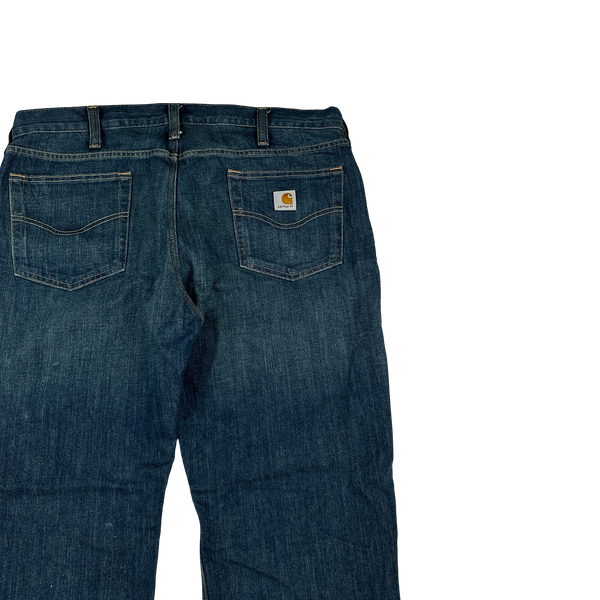 Carhartt Dark Denim Loose Fit Jeans - 38"