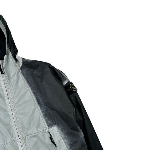 Stone Island 2023 Hand Sprayed Mussola Gommata TC Jacket - Medium