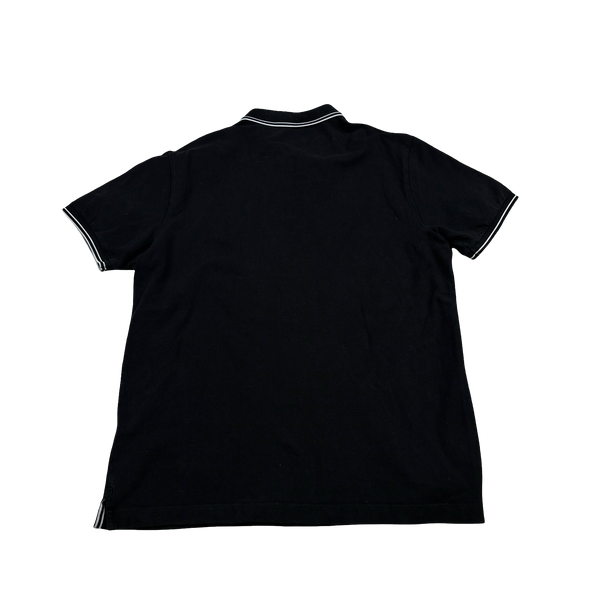 Stone Island 2019 Black Short Sleeve Polo Shirt - XL