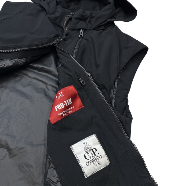 CP Company Black Pro Tek Insulated Vest Medium Mat s Island