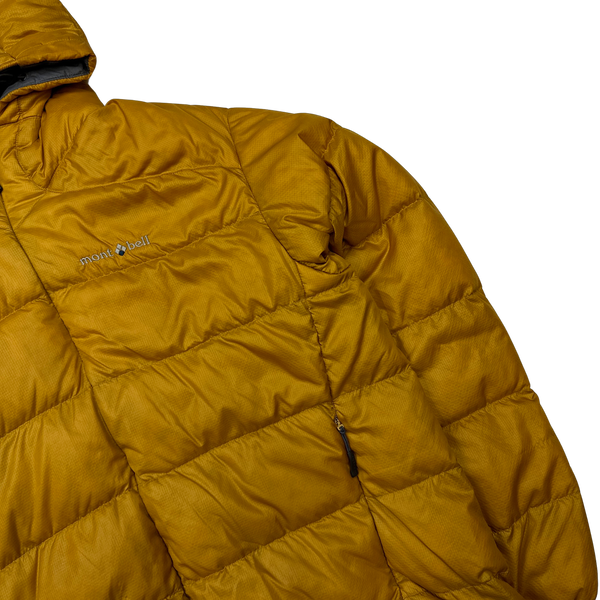 Montbell Yellow Superior Down Lightweight Puffer Jacket - Large