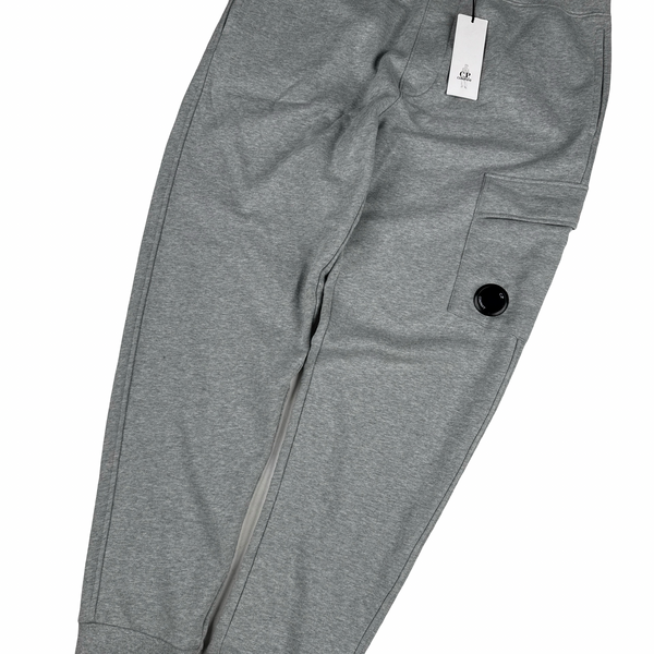 CP Company Grey Cotton Lens Viewer Joggers -  Large - XXL - 3XL
