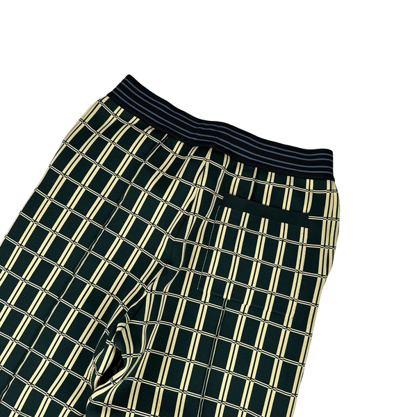 Marni Retro Grid Jacquard Zipped Bootcut Tracksuit - Large