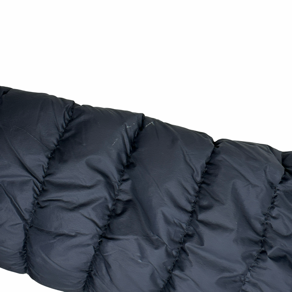 Stone Island Navy Micro Yarn Hooded Down Puffer Jacket - Small
