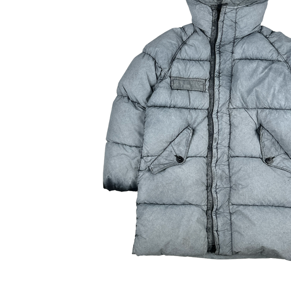 Stone Island 2017 Tela Nylon Down Dust Frost Puffer - Small