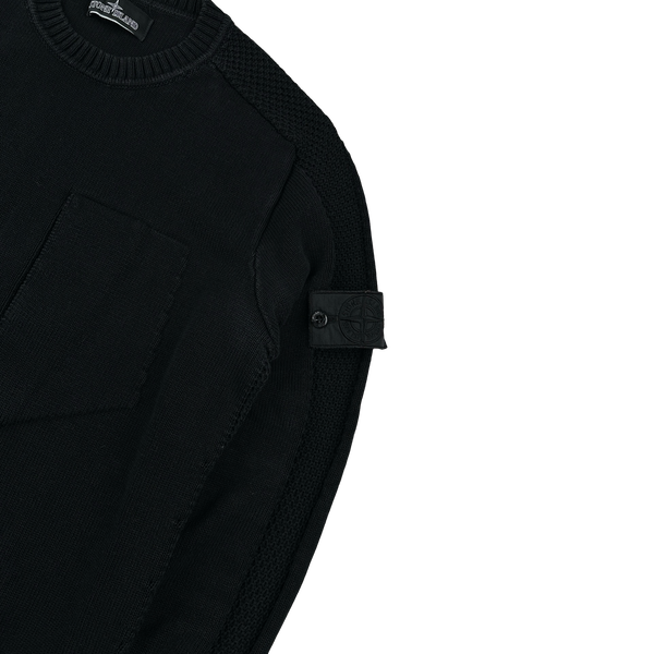 Stone Island 2020 Shadow Project Twist Knit Crewneck - Medium