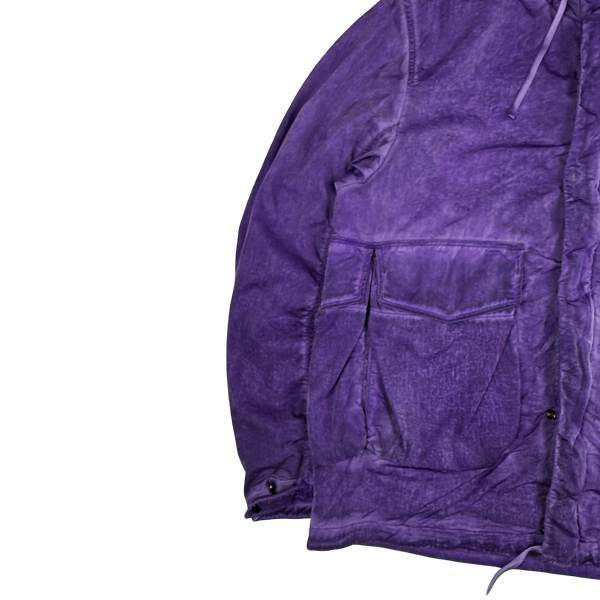 CP Company x Palace Purple Nylon La Mille Goggle Jacket - Small