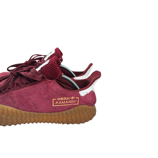 CP Company X Adidas Burgundy Kamanda Trainers - UK 9