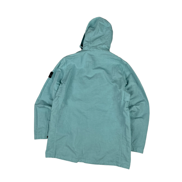 Stone Island 2022 Tela Cotone Lino Flammato TC Jacket - Large