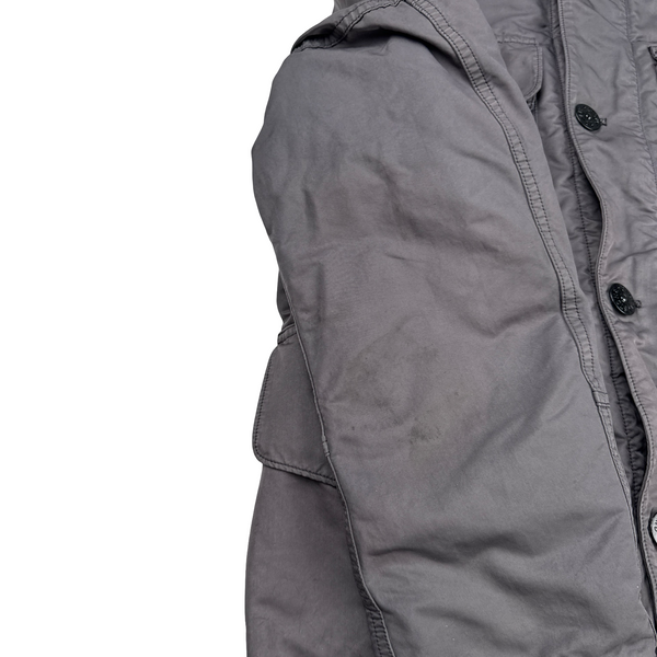 Stone Island 2010 Grey David TC Multi Pocket Field Jacket - Medium