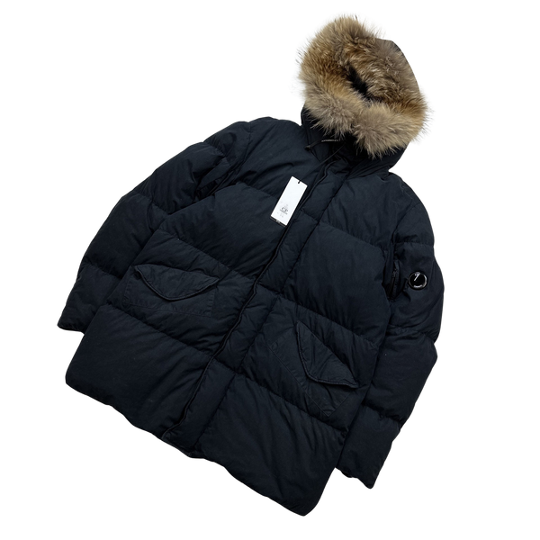 CP Company Navy 50 Fili Puffer Jacket - XXL