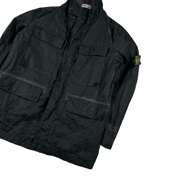 Stone Island 2002 Black Monofilament Duel Layer Mesh Jacket - XL