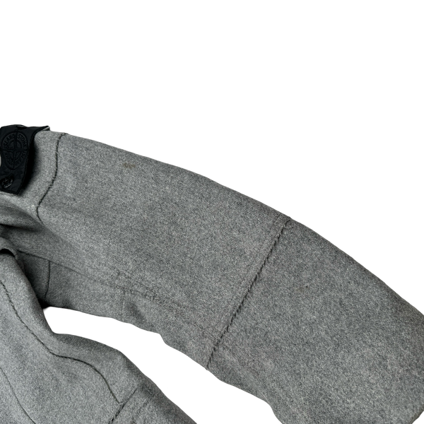 Stone Island 2009 Grey Wool Shadow Project Field Jacket - Large
